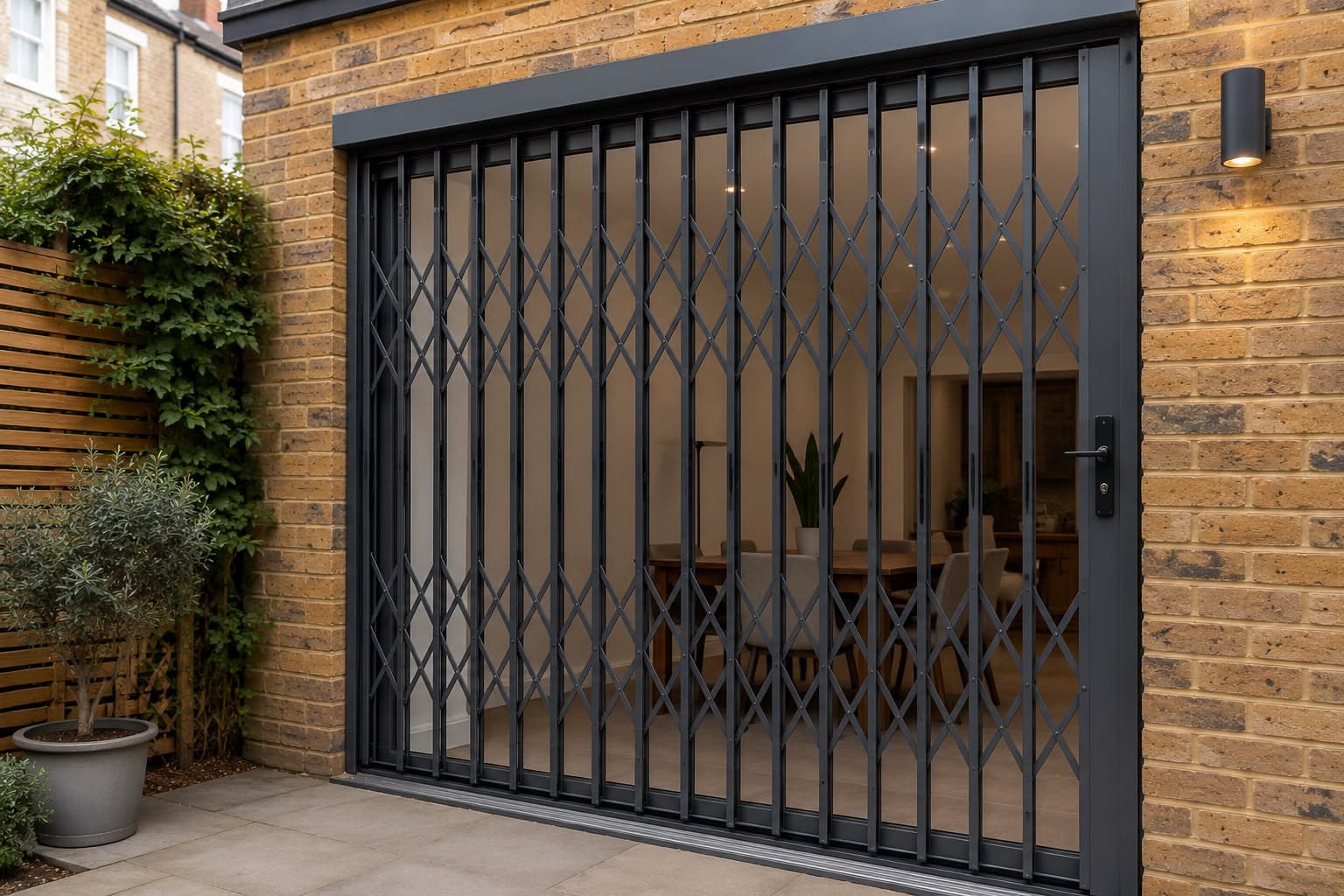 Retractable Security Gates